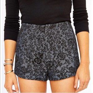 NWT Pins & Needles Tapestry High-Waist Shorts 8
